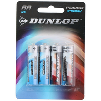 Batterijen R6 Aa Dunlop 4 Stuks