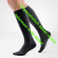 Bauerfeind Sport Compression Socks Run & Walk L Long Zwart 1 Paar