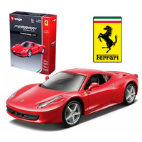 Bburago Ferrari 458 Italia Race And Play Kit Modelauto