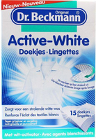 Dr. Beckmann Textiel Active   White Doekjes 15 Stuks