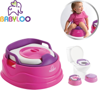 Babyloo Bambino 3 In 1 Potty   Roze / Paars