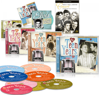Cd The Teen Years 60's   8 Cd's + 2 Dvd's