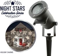 Laser Light   Night Stars Holiday Charms