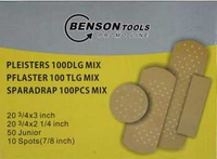 Benson Pleisters Mix   100 Stuks