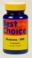 Best Choice Guarana 500 Capsules