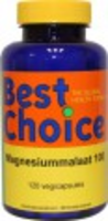 Best Choice Magnesium Malaat 120 Vegetarische Capsules