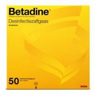 Betadine Desinfectiezalfgaas 50 Stuks