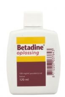 Betadine Jodium Oplossing 120