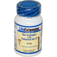 Bio Collagen With Patented Uc Ii 40 Mg (60 Small Capsules)   Life Extension