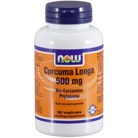 Curcuma Longa 500 Mg (curcumine Phytosome) (60 Vegicaps)   Now Foods