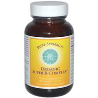 Biologisch Super B Complex (60 Veggie Tabs)   The Synergy Company