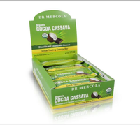 Biologische Cacao Cassave Energierepen (12 Stuks)   Dr. Mercola