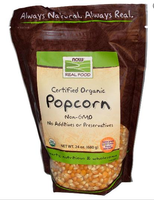 Biologische Popcorn (680 Gram)   Now Foods