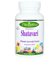 Biologische Shatavari (60 Veggie Caps)   Paradise Herbs