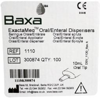 Blockland Baxa Exact Doseerspuit Nl 10 Ml