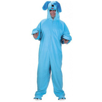 Dieren Kostuum Blauwe Hond Voor Volwassenen