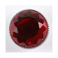 Drukknoop Bordeaux Rood 1,8 Cm