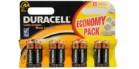 Duracell Batterijen 1, 5 Volt Aa