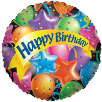 Folie Ballon Happy Birthday