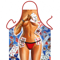 Funny Bbq Schorten Strip Poker Woman