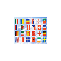 Internationale Landen Vlaggenlijn 7 Meter