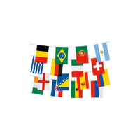 Internationale Landen Vlaggenlijn 9 Meter