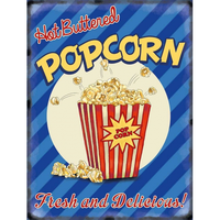 Metalen Platen Popcorn