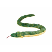 Pluche Groene Anaconda Slangen Knuffel 3m
