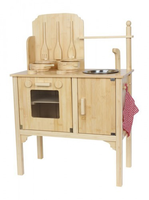 Speelgoed Kwaliteits Keuken Met Oven Van Bamboehout