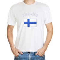 T Shirts Met Vlag Finland