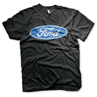 Zwart Heren T Shirt Ford Logo