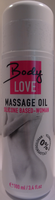 Body Love Glijmiddel   Massage Oil Silicone Based Woman 100 Ml