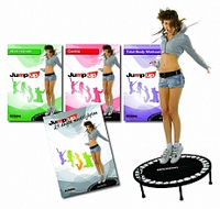 Booming Fitness Jump Up Dvd Pakket Plus Trampoline Set