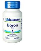 Boor 3 Mg (100 Vegetarische Capsules)   Life Extension