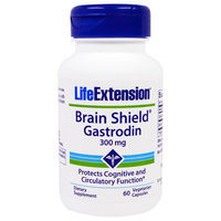 Brain Shield Gastrodin 300 Mg (60 Veggie Capsules)   Life Extension