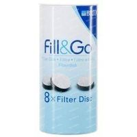 Brita Fill & Go Filter Disc 8 Stuks