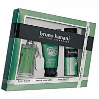 Bruno Banani Made For Men Geschenkset Eau De Toilette 30ml + Showergel 50ml + Deo 50ml Set