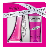 Bruno Banani Made For Woman Geschenkset Eau De Toilette 20ml + Shower Gel 50ml + Armband Set