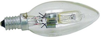 C 1000 Halogeen Kaarslamp   Dimbaar 52 Watt Fitting E14