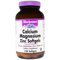 Calcium Magnesium Zinc (120 Softgels)   Bluebonnet Nutrition