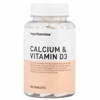 Calcium & Vitamin D3 (60 Tablets)   Myvitamins