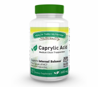 Caprylic Acid 600 Mg (non Gmo) (100 Softgels)   Health Thru Nutrition