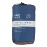 Care Plus® Reishanddoek Microvezel Met Tas, Blauw   60 X 120 Cm