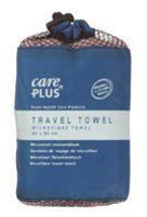 Care Plus® Reishanddoek Microvezel Met Tas, Blauw   40 X 80 Cm