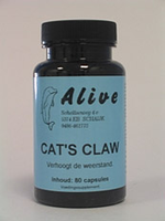 Cats Claw 400mg Alive 80cap