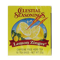 Celestial Seasonings Lemon Zinger Herb Tea 20st