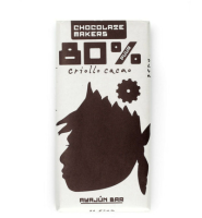 Chocolate Makers Awajun Bar 80% Puur (90g)