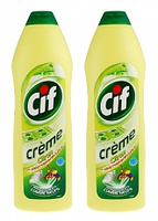 Cif Cream Schuurmiddel Citrus 1+1 Gratis 2x750ml