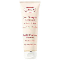 Clarins Gentle Foaming Cleanser Dry Or Sensitive Skin 125ml
