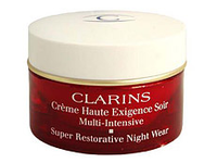 Clarins Super Restorative Night Wear Replenishes, Enlivens Skin 50ml